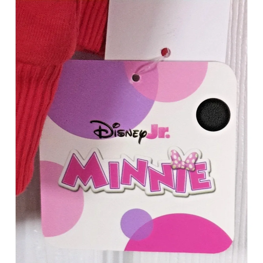 Disney Minnie Mouse Tennis Club Girls Sweatshirt Bike Shorts 2-Pc Set Size 5 NWT